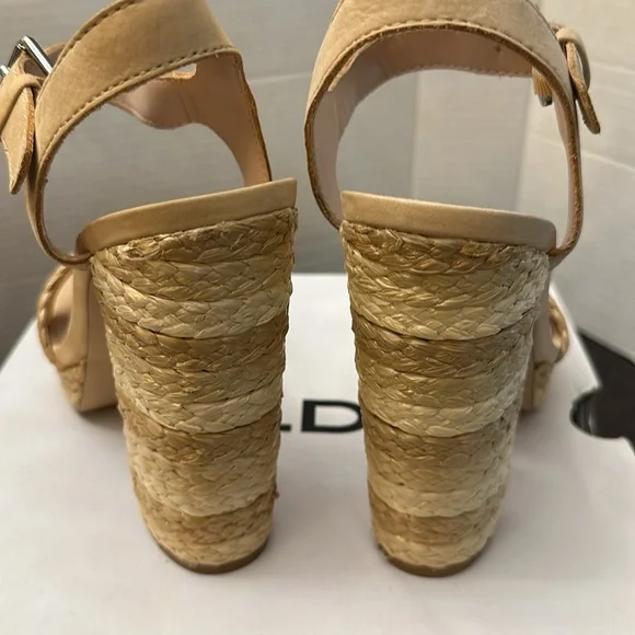 Aldo Huglag Wicker heels. LIKE NEW Size 7 - Picture 8 of 9
